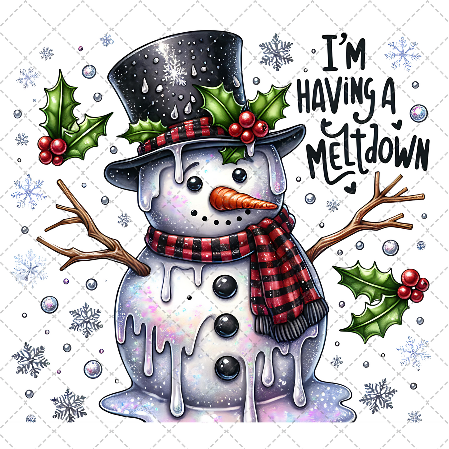 Having A Meltdown Tumbler Wrap