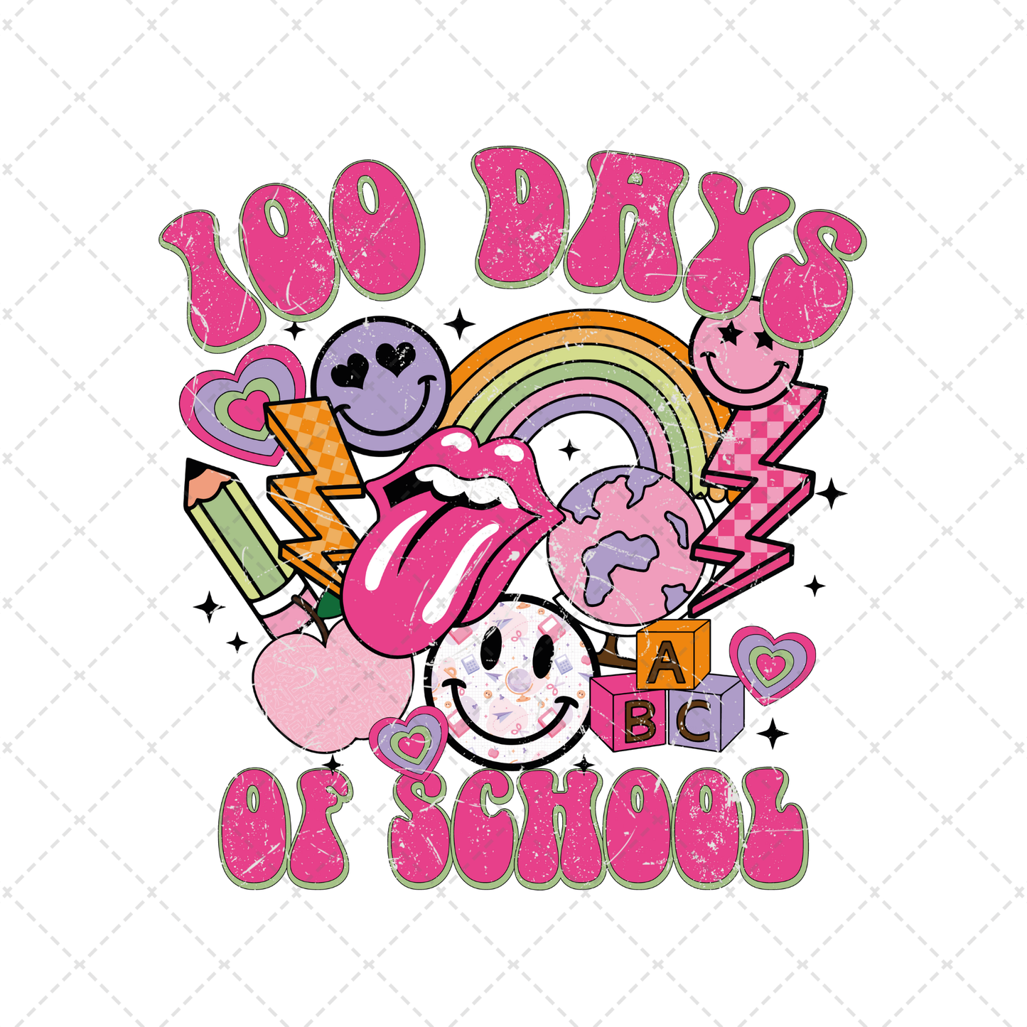 Retro 100 Days Transfer