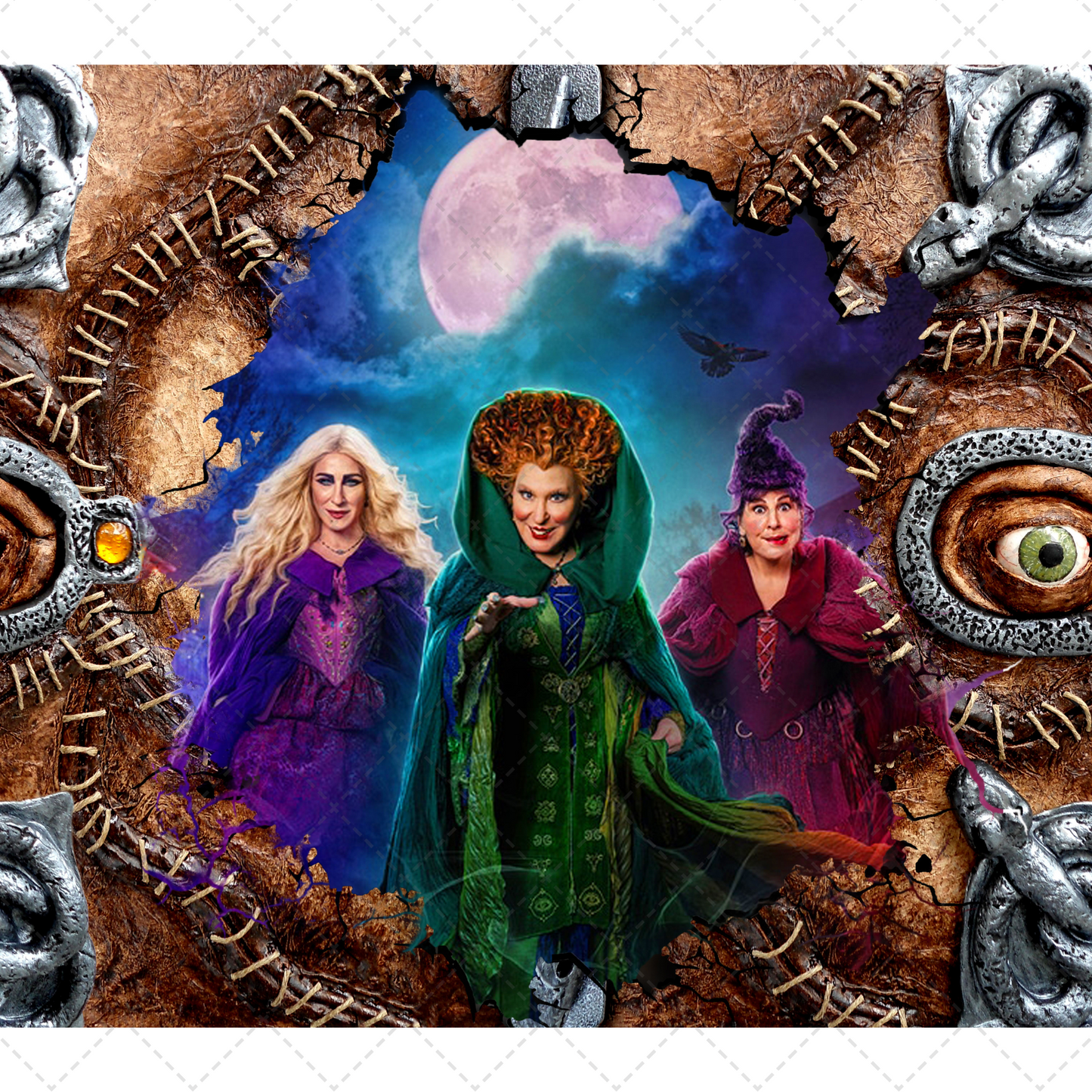 HP Eyes Tumbler Transfer