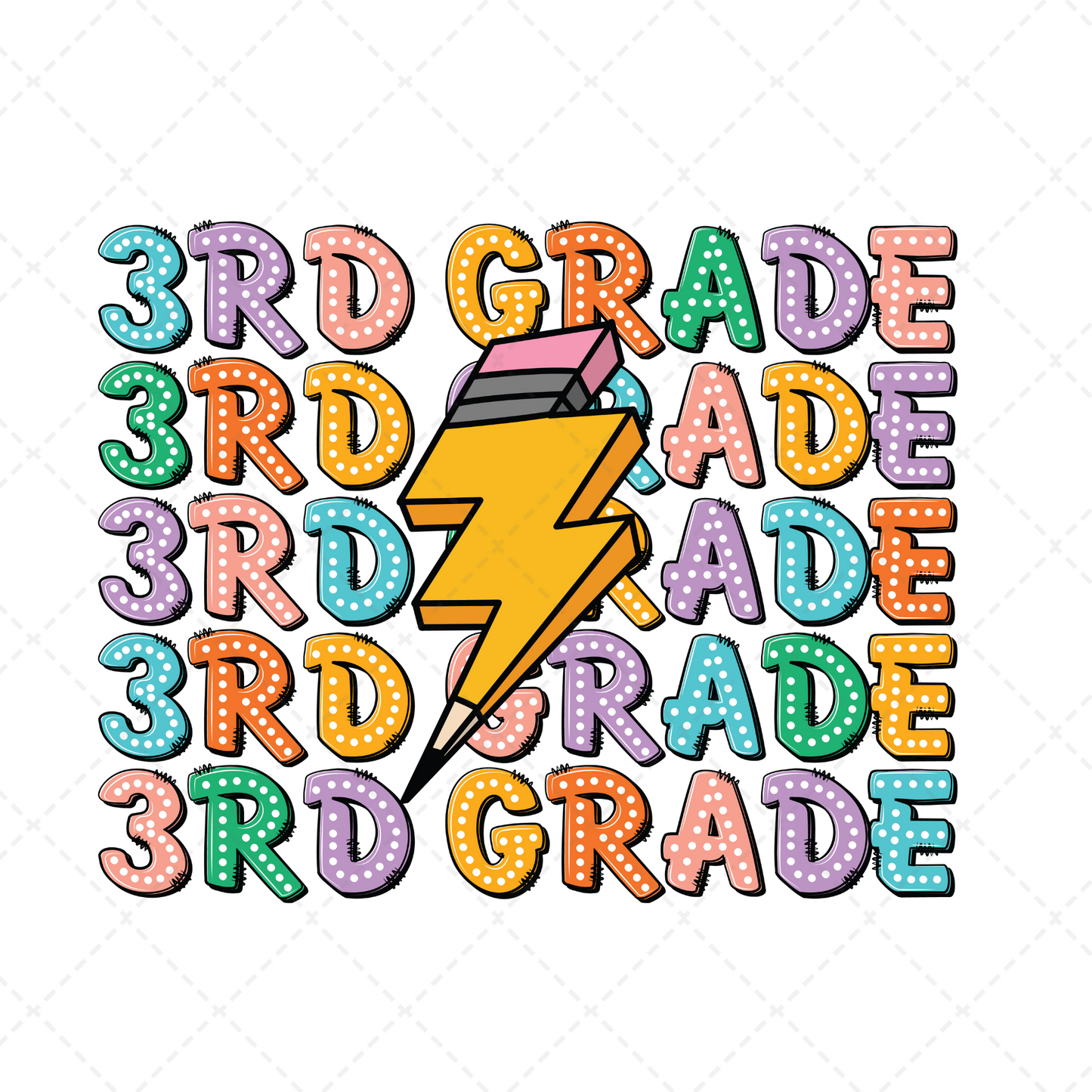 3rd Grade Pencil Bolt Transfer