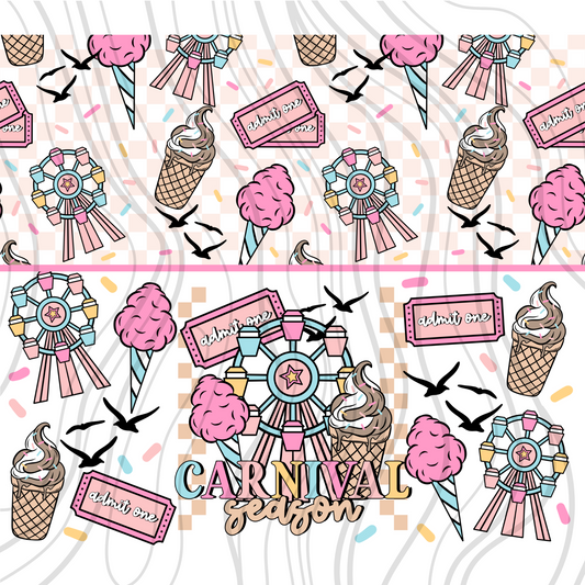 Carnival Tumbler Wrap