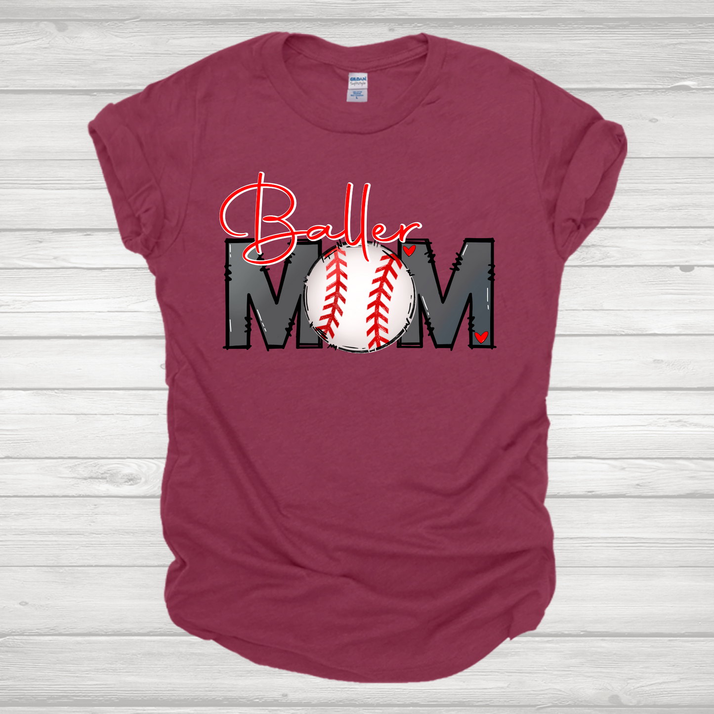 Baller Mom Baseball Transfer