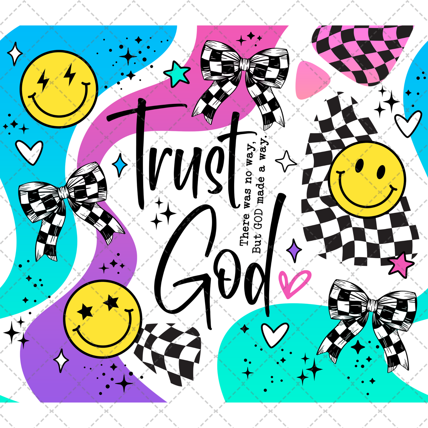 Trust God Tumbler Wrap