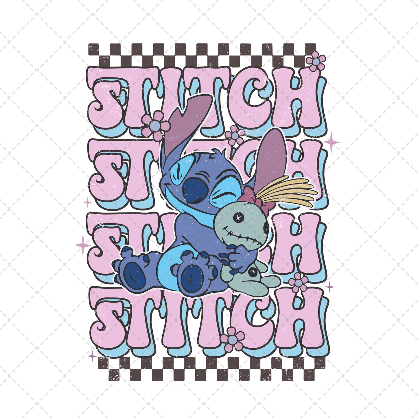 Retro S Man Transfer ** TWO PART* SOLD SEPARATELY**