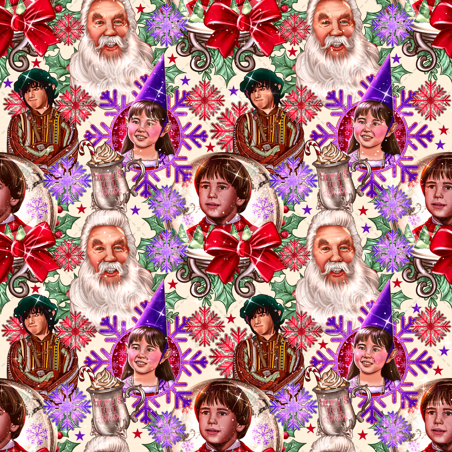 Santa Clause Seamless Transfer