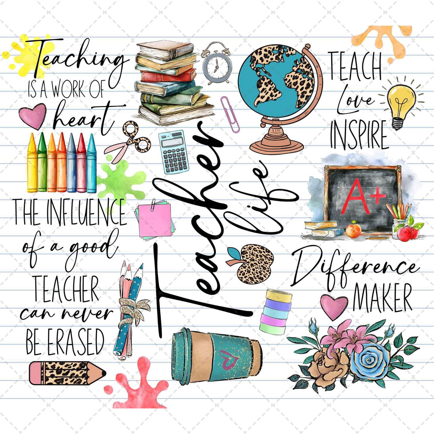 Teacher Life Tumbler