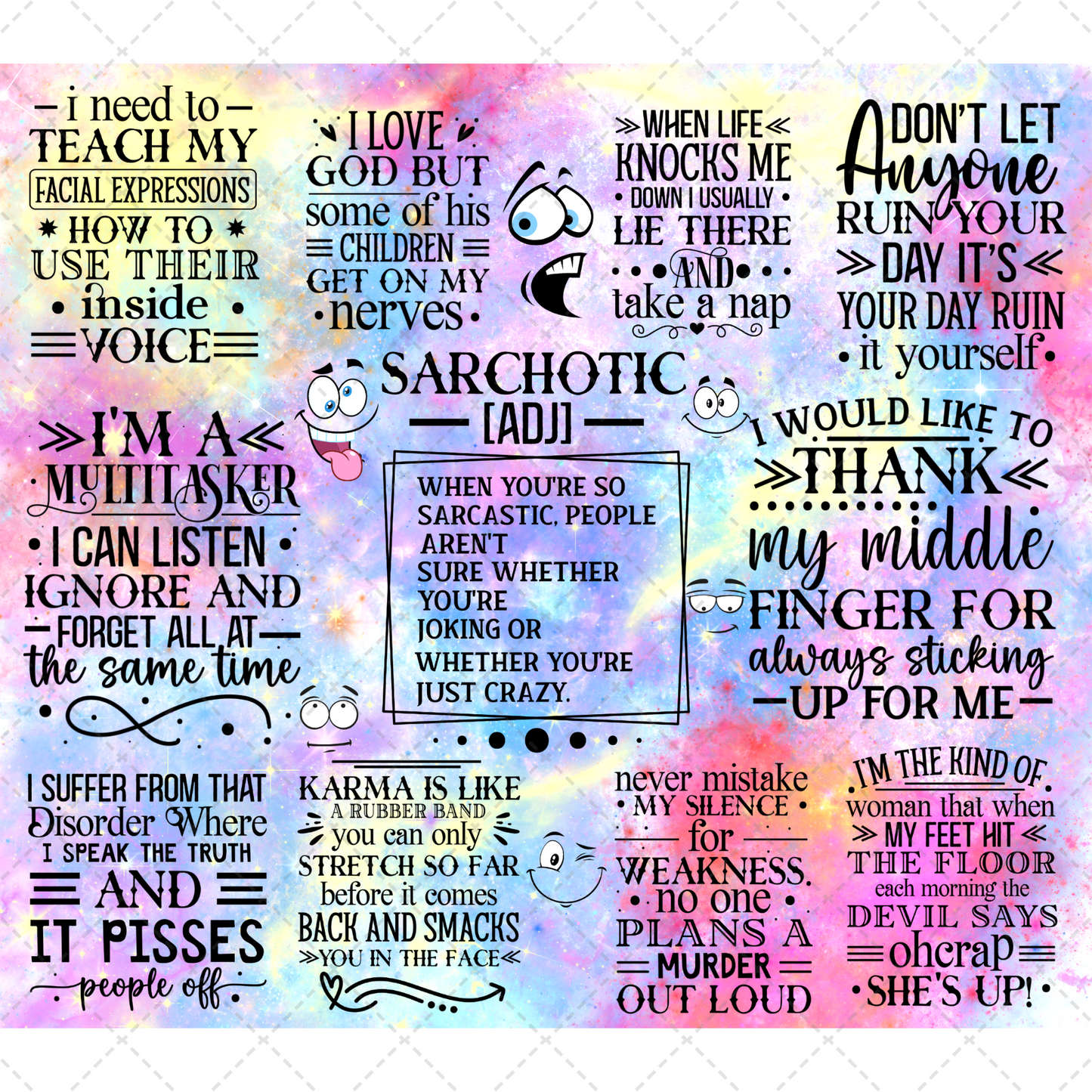 Sarhotic Tumbler Tumbler Transfer