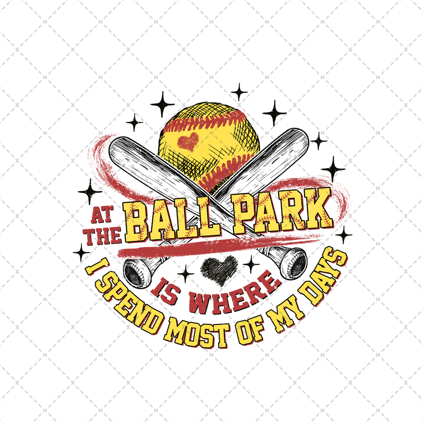 At The Ballpark Softball Transfer