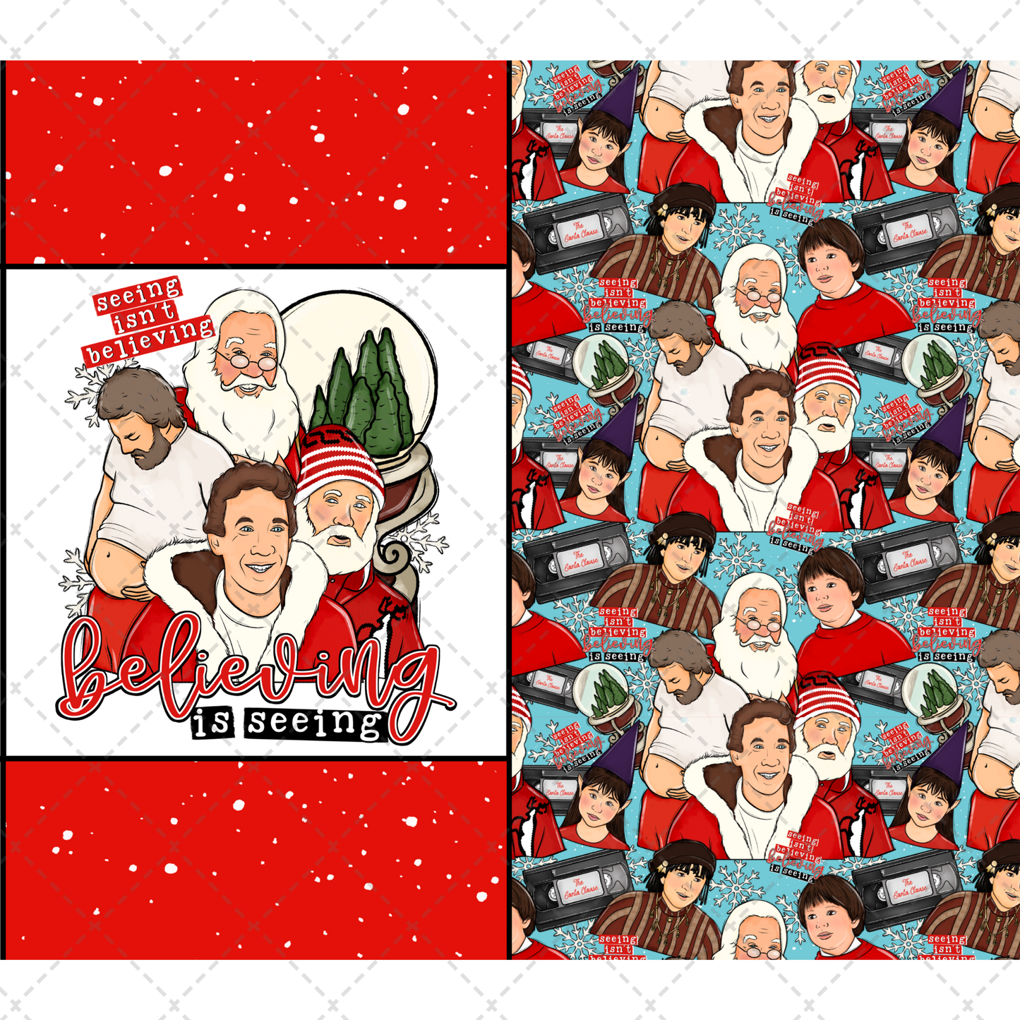 Seeing Isn't Believing Tumbler Transfer