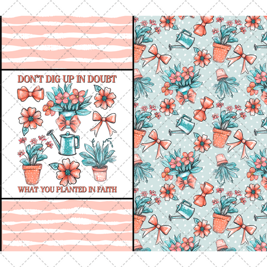 Don't Dig Up Tumbler Wrap