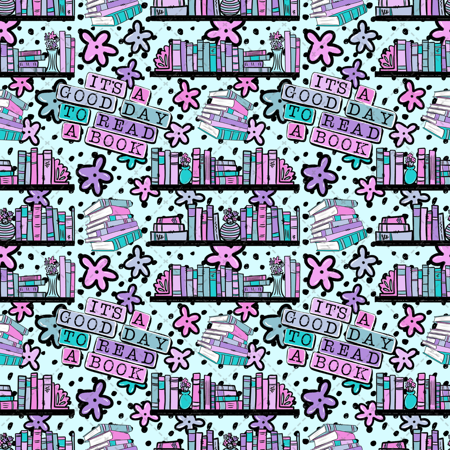 Good Day To Read A Book Seamless