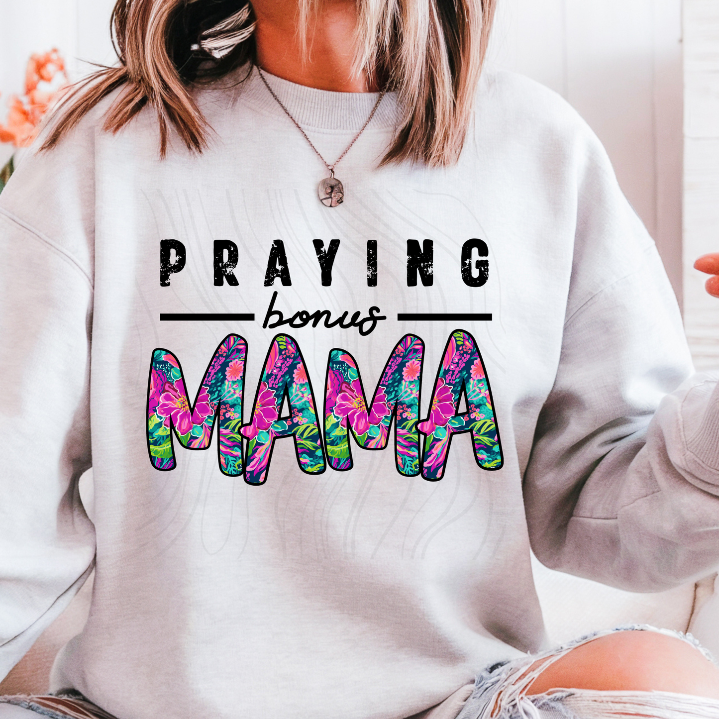 Praying Bonus Mama Transfer**SOLD SEPARATELY**