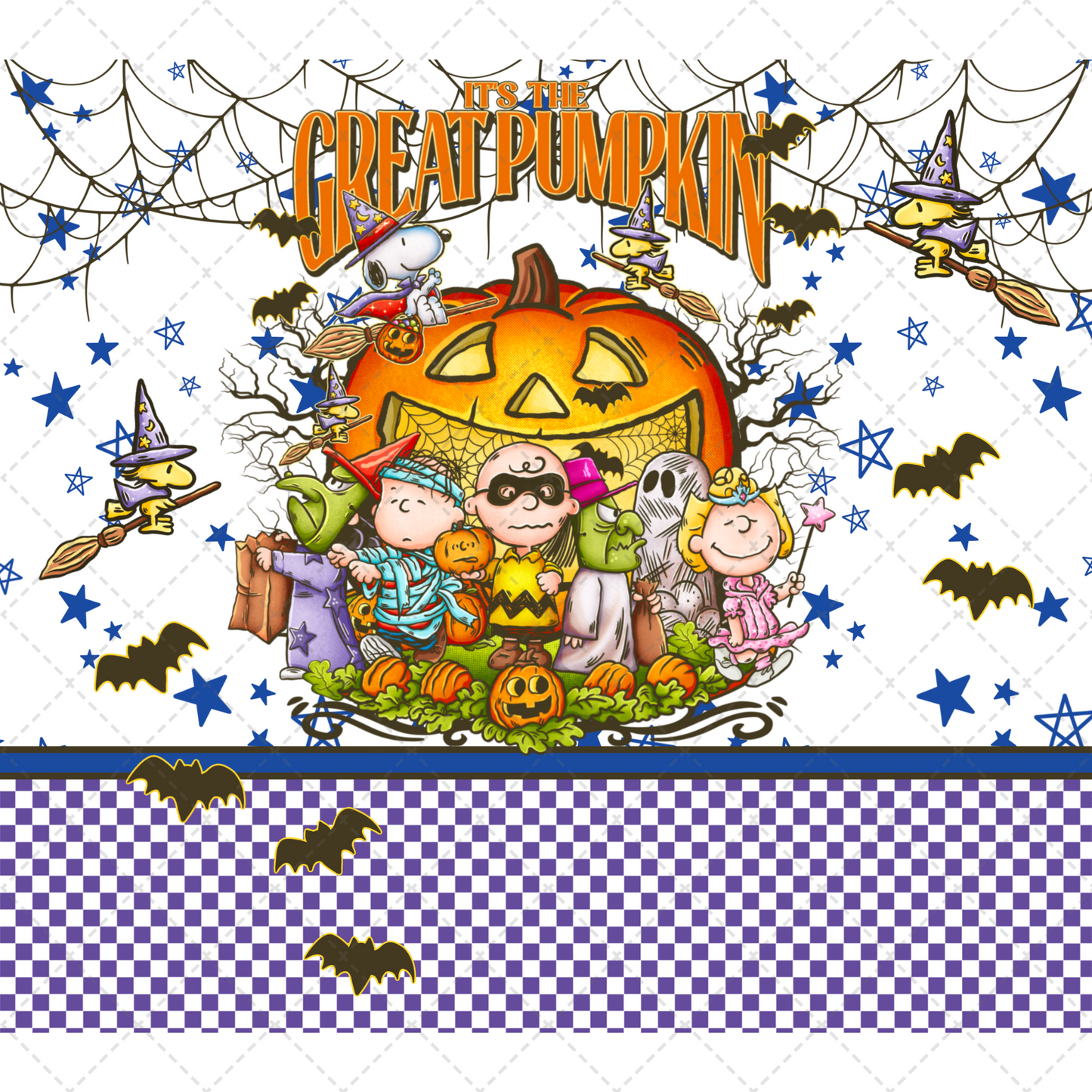Great Pumpkin Tumbler Wrap