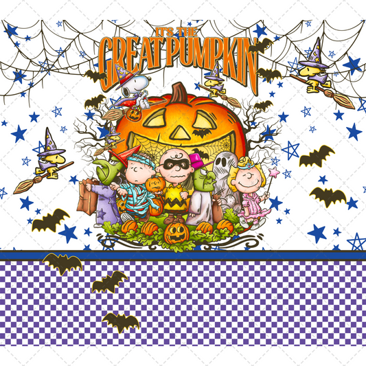 Great Pumpkin Tumbler Wrap