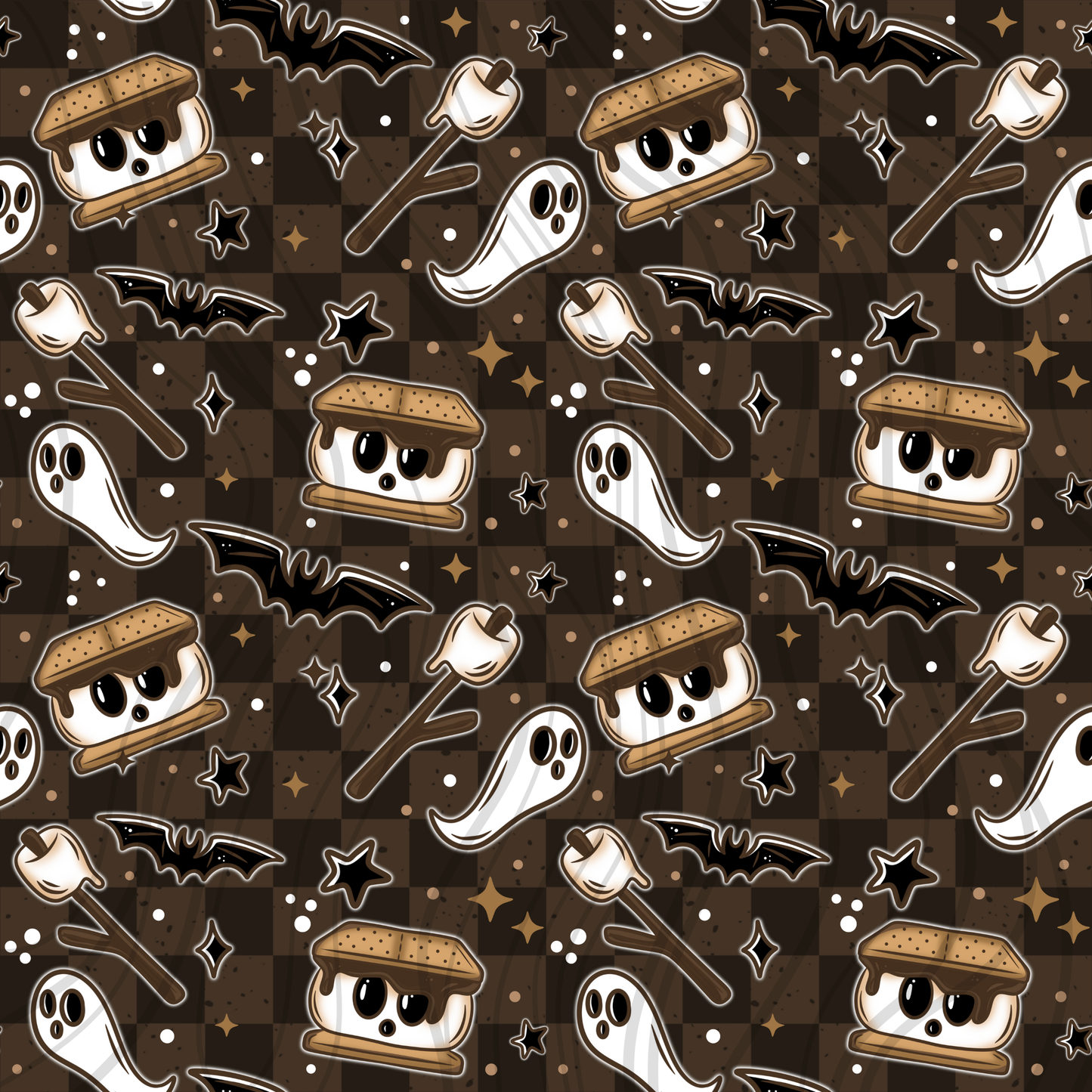 Spooky Smores Seamless