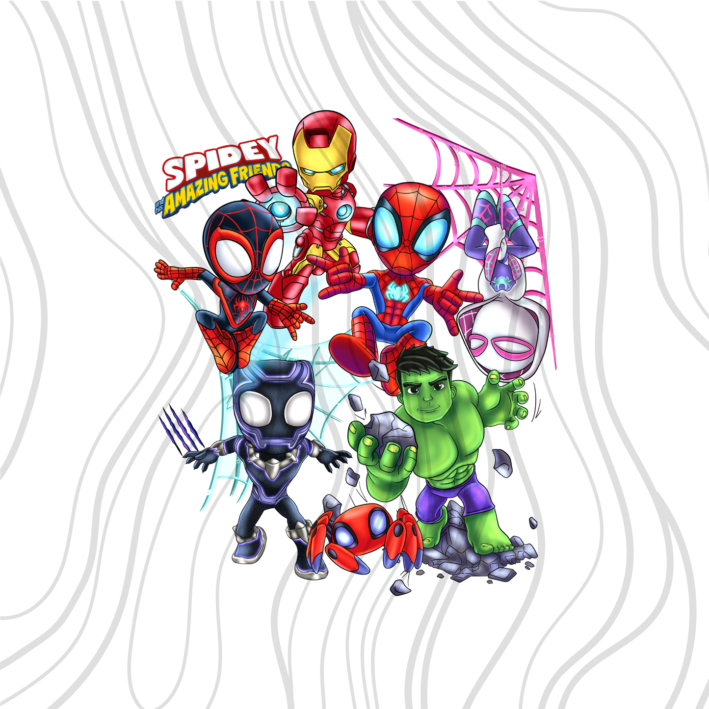 Spidey & Friends Transfer