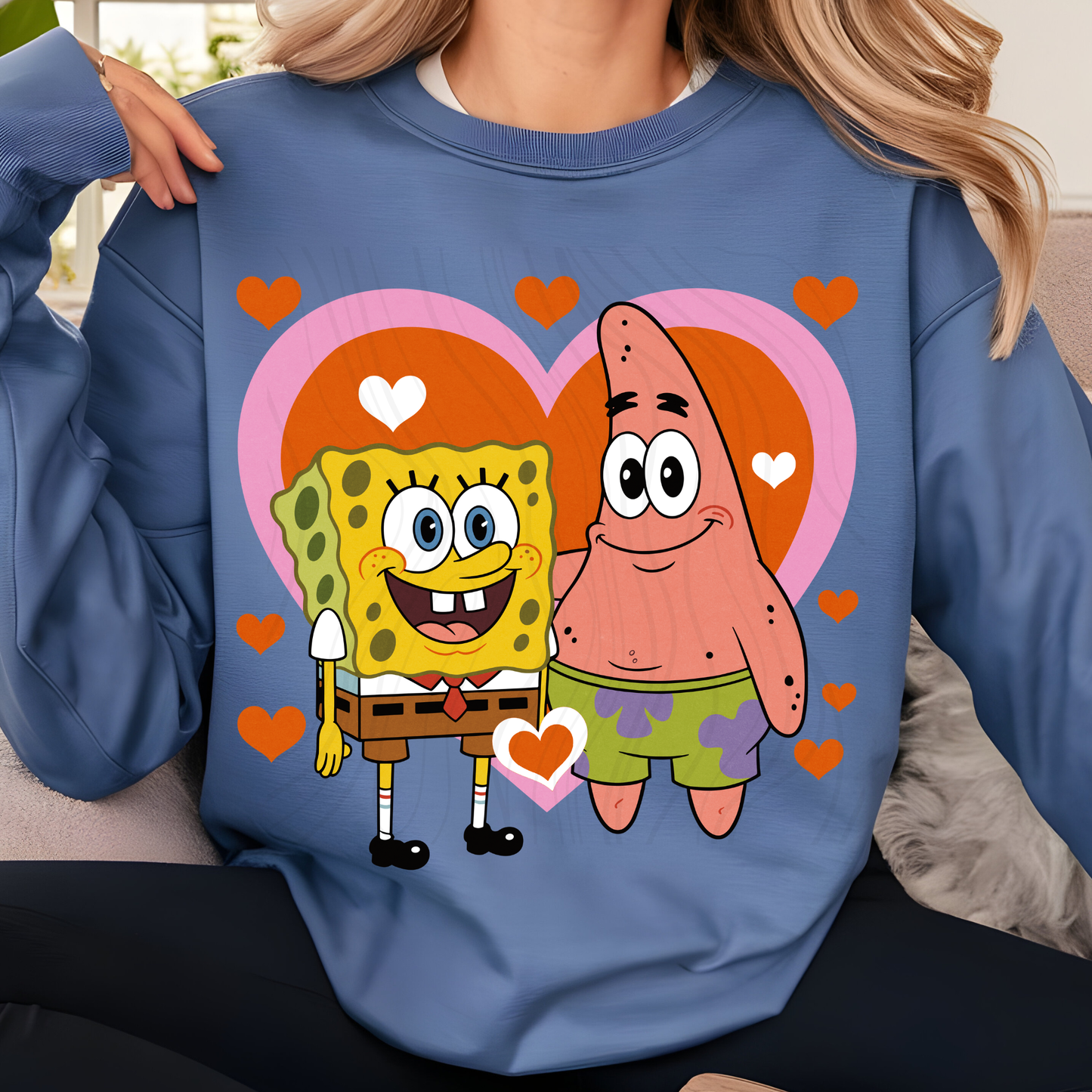 Sponge And Friend Valentine Transfer