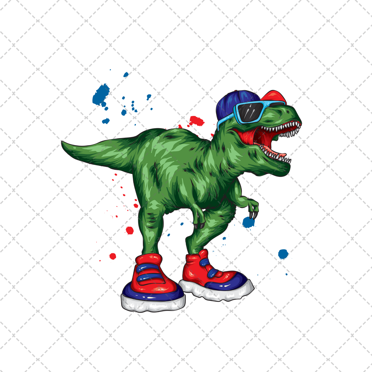 Cool Dinosaur Kicks Transfer