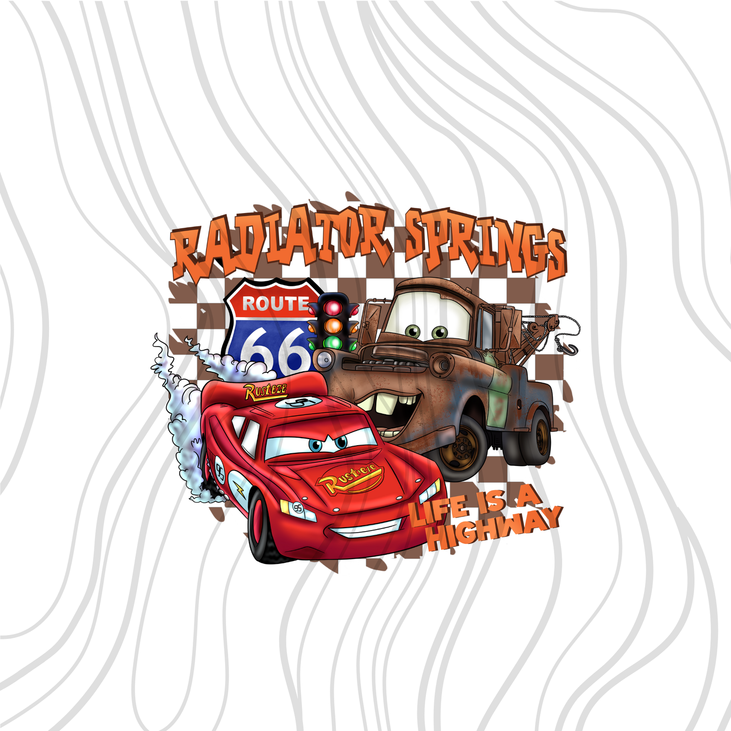 Radiator Springs Transfer