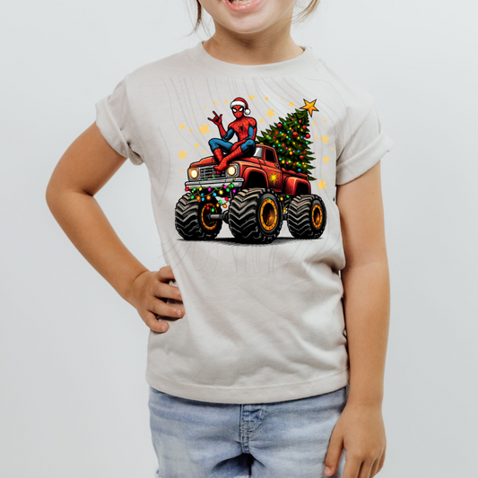 Spider Hero Christmas Transfer