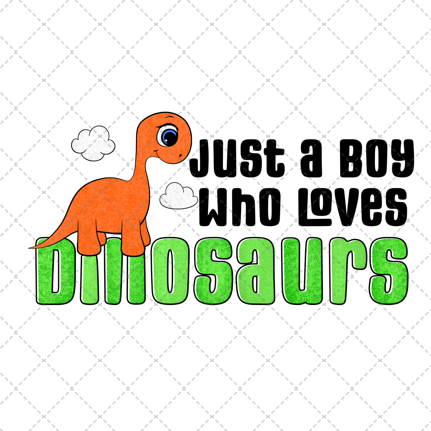 Just A Boy Who Loves Dinosaurs Transfer