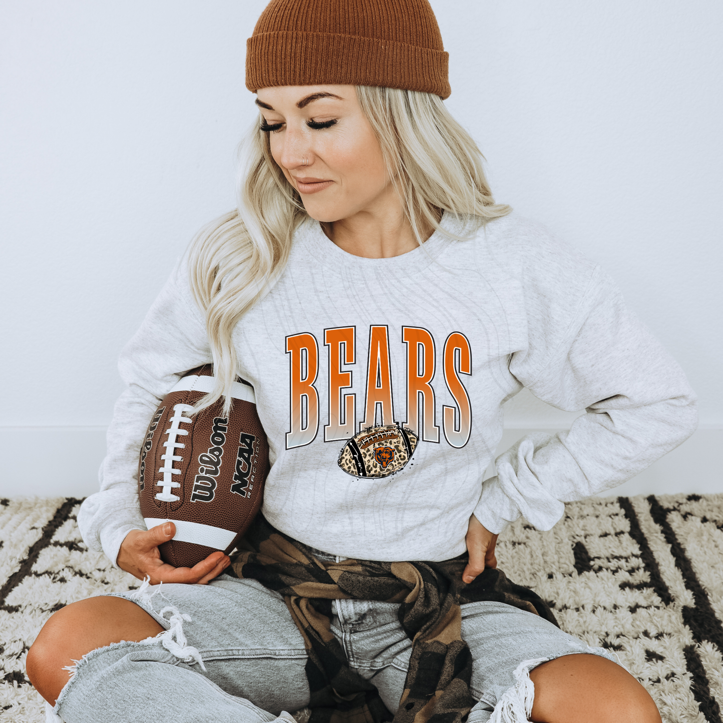 Bear Huge Football Tall Transfer