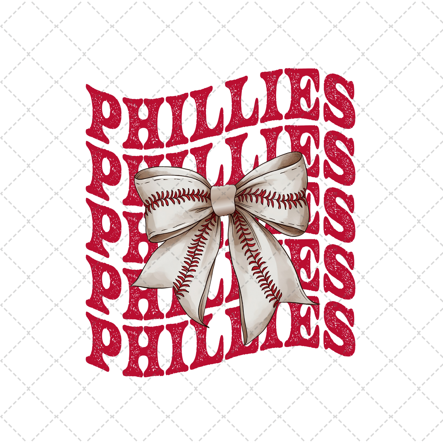 Phillies Coquette Transfer ** TWO PART* SOLD SEPARATELY**