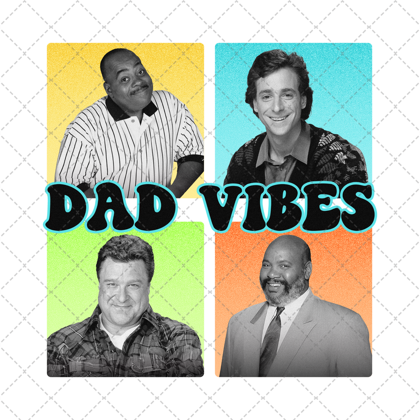 Smiley Dad Vibes Transfer