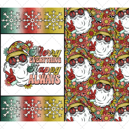 Merry Everything Tumbler Transfer