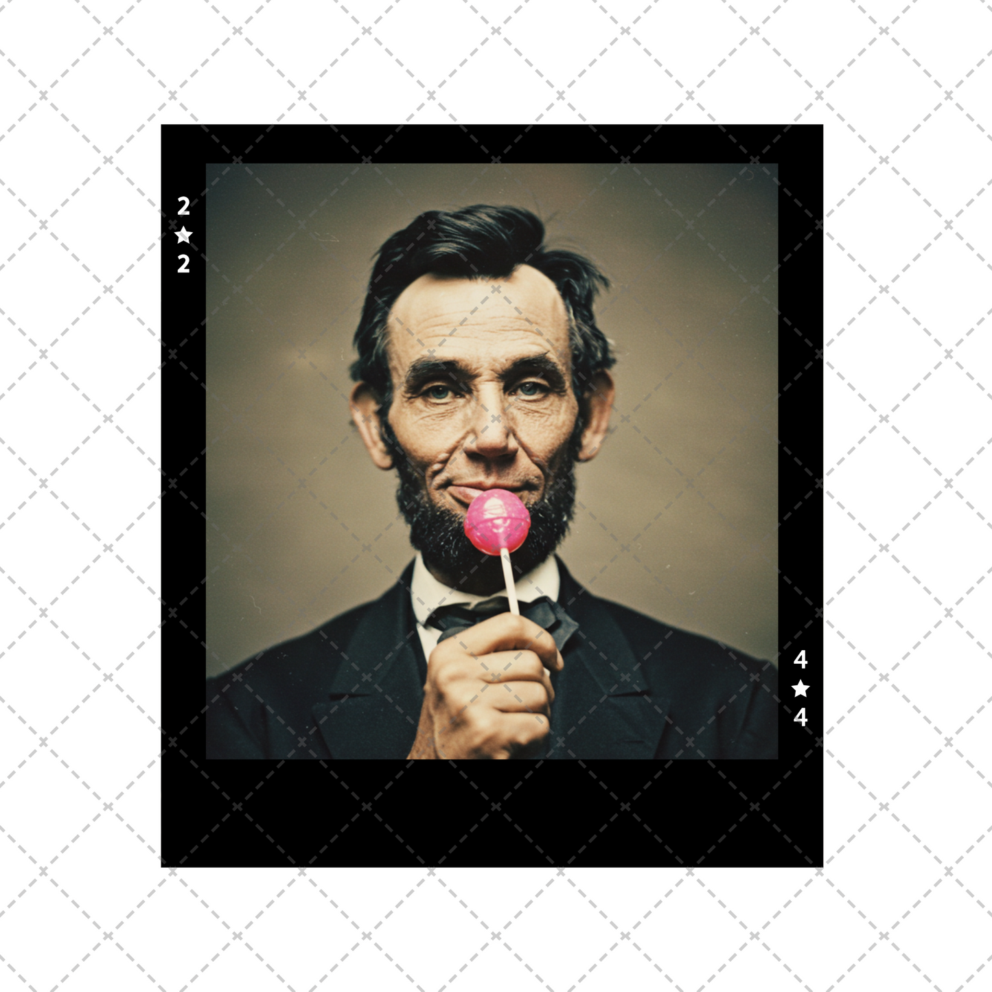 Abe Pink Lollipop Transfer