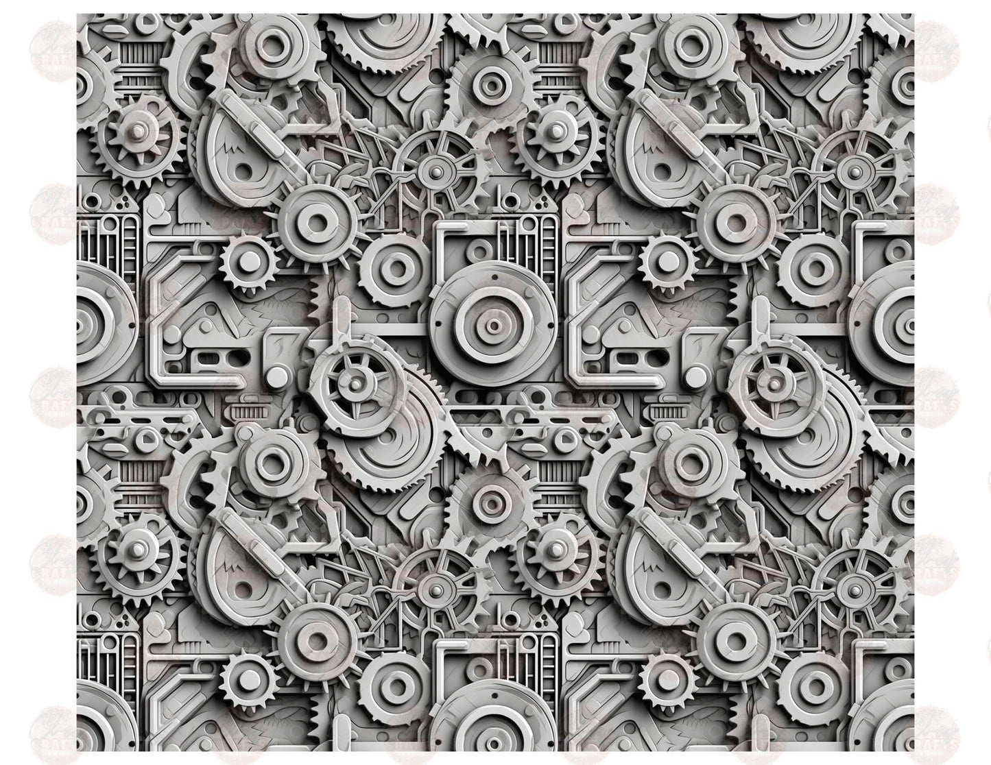3D Mechanism Tumbler Wrap