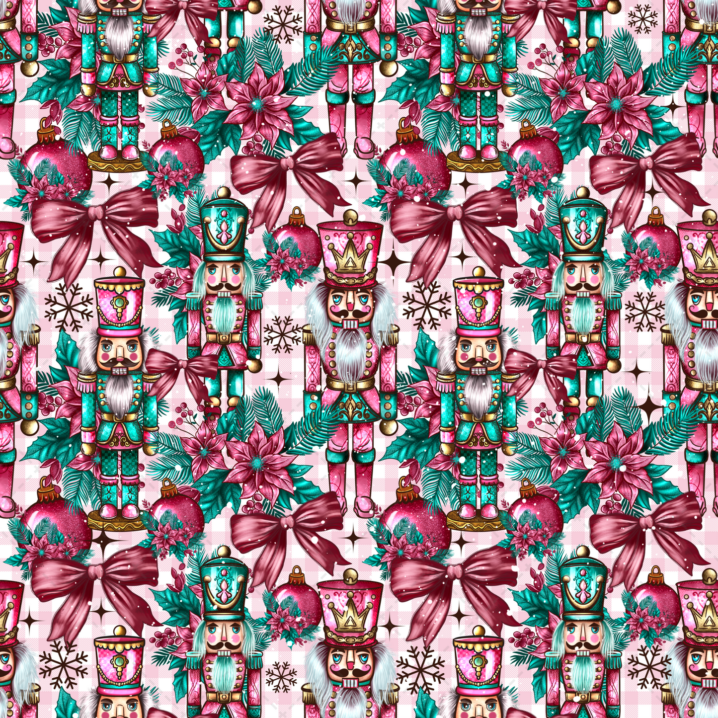 Nutcracker Seamless Tumbler Wrap