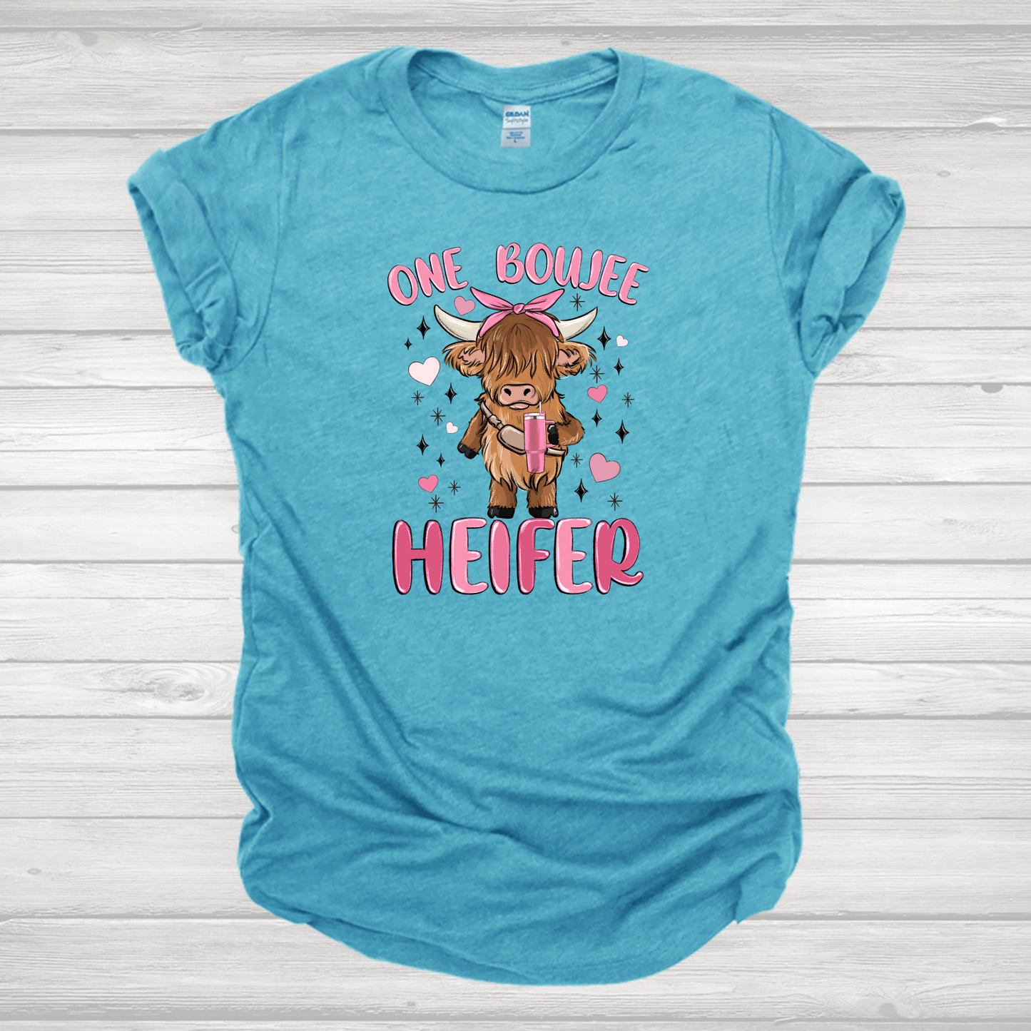 One Boujee Heifer Transfer