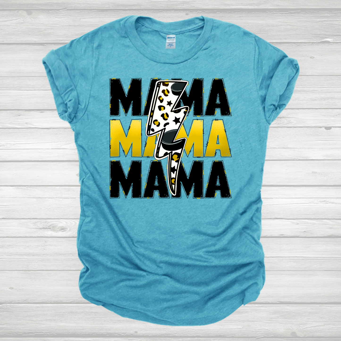 Hockey Mama Yellow Transfer