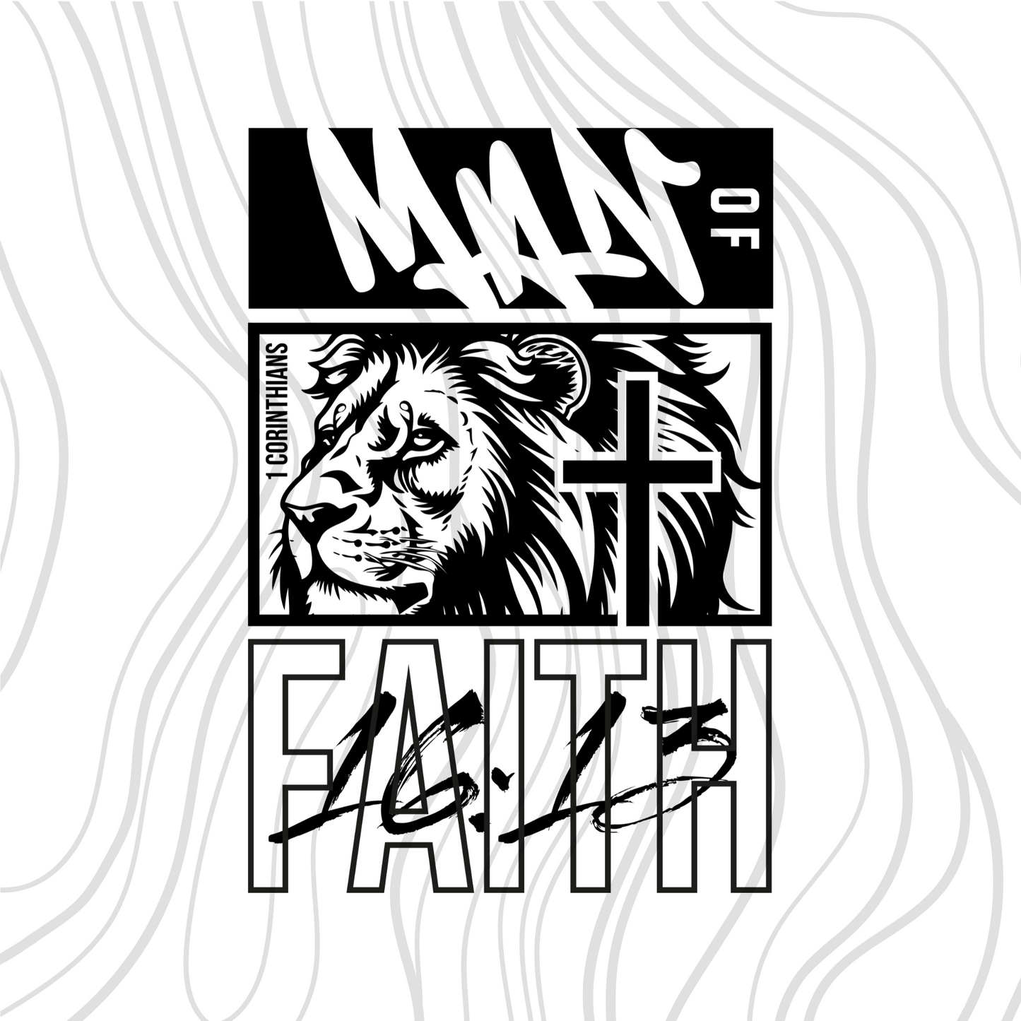 Man Of Faith Transfer ** TWO PART* SOLD SEPARATELY**