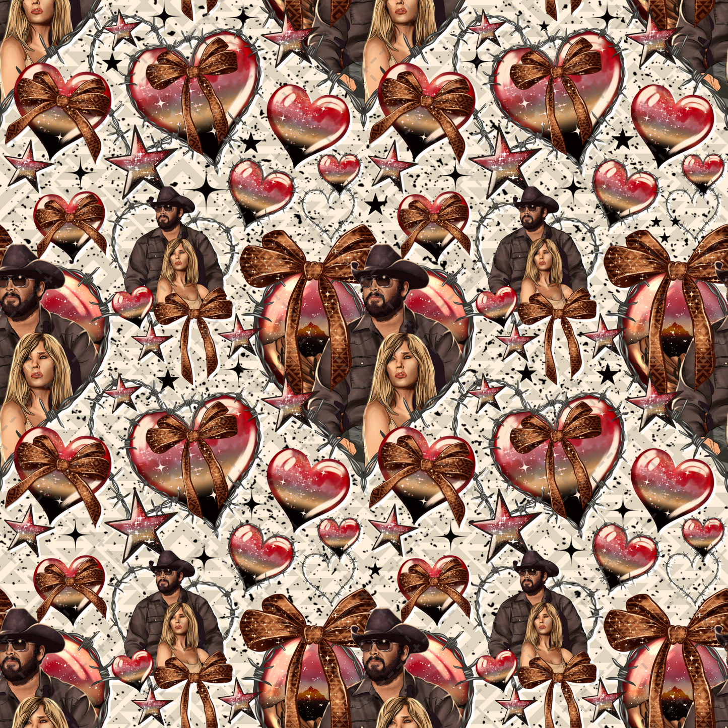 Western Love Seamless Transfer