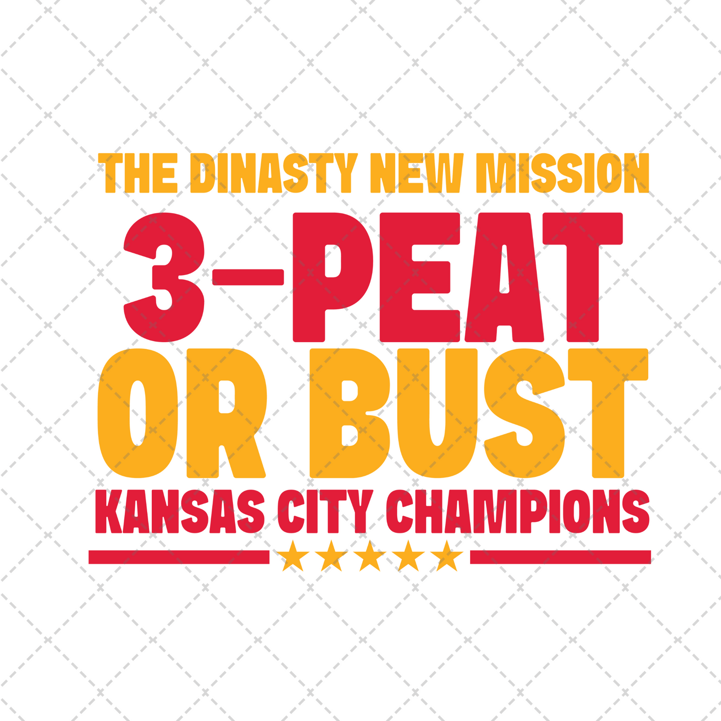 3 Peat Or Bust Transfer