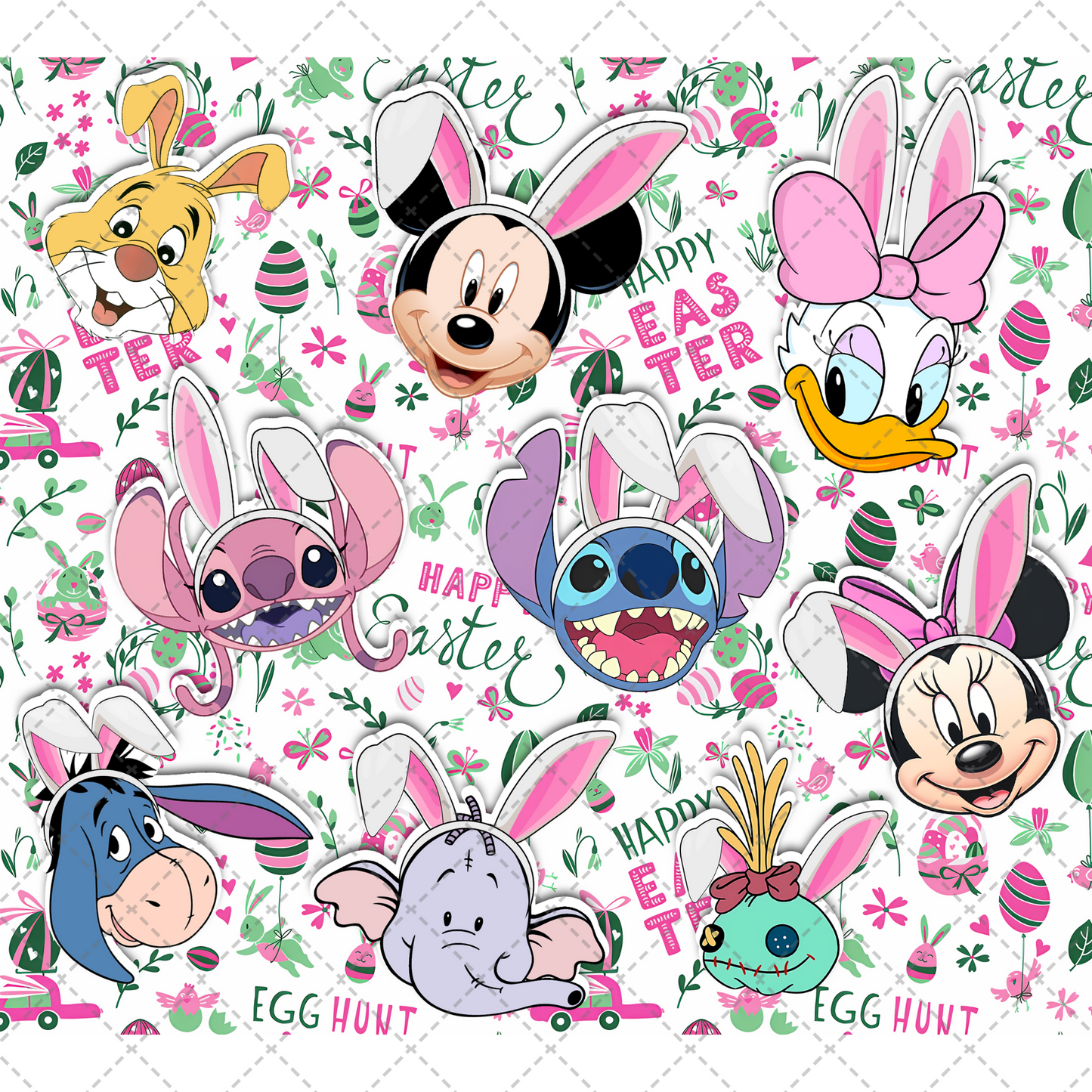 Mouse Friends Easter Transfer