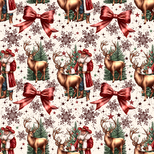 Howdy Christmas Seamless Transfer