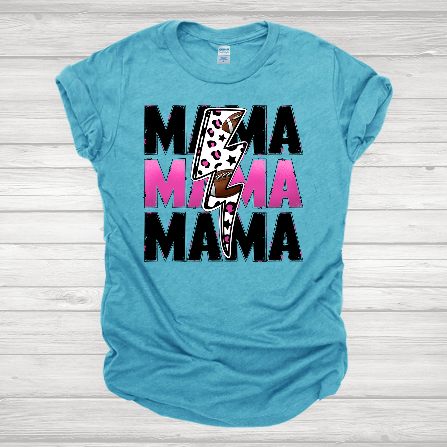 Football Mama Pink Transfer