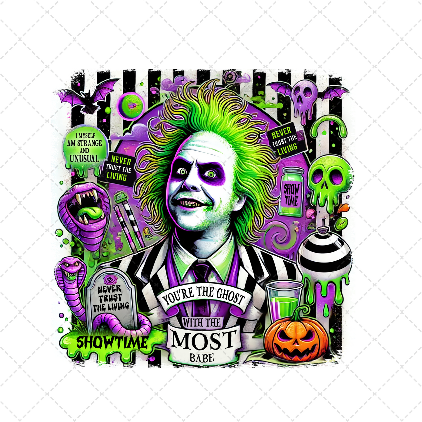 BJ You're The Ghost Tumbler Transfer