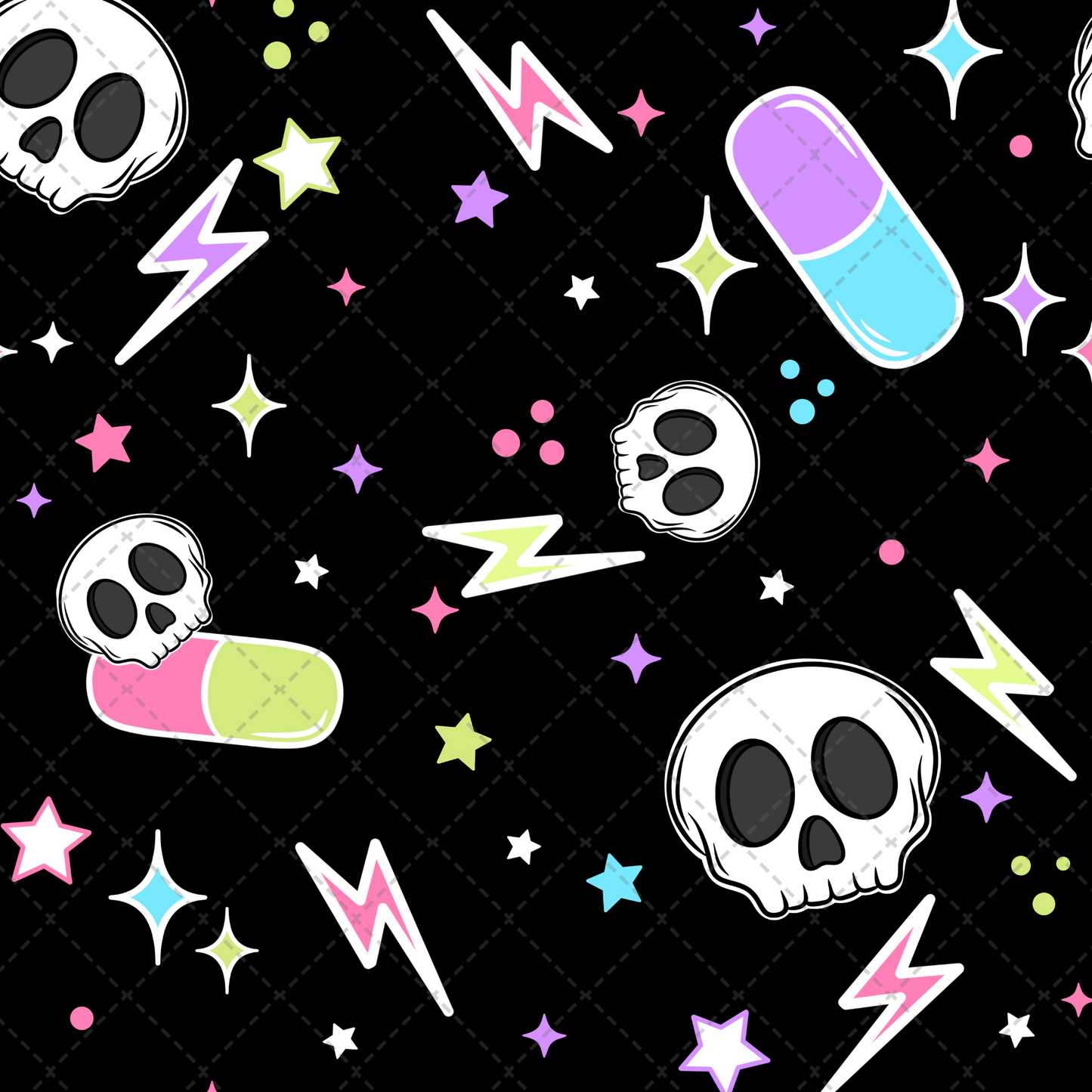 Take A Chill Pill Seamless