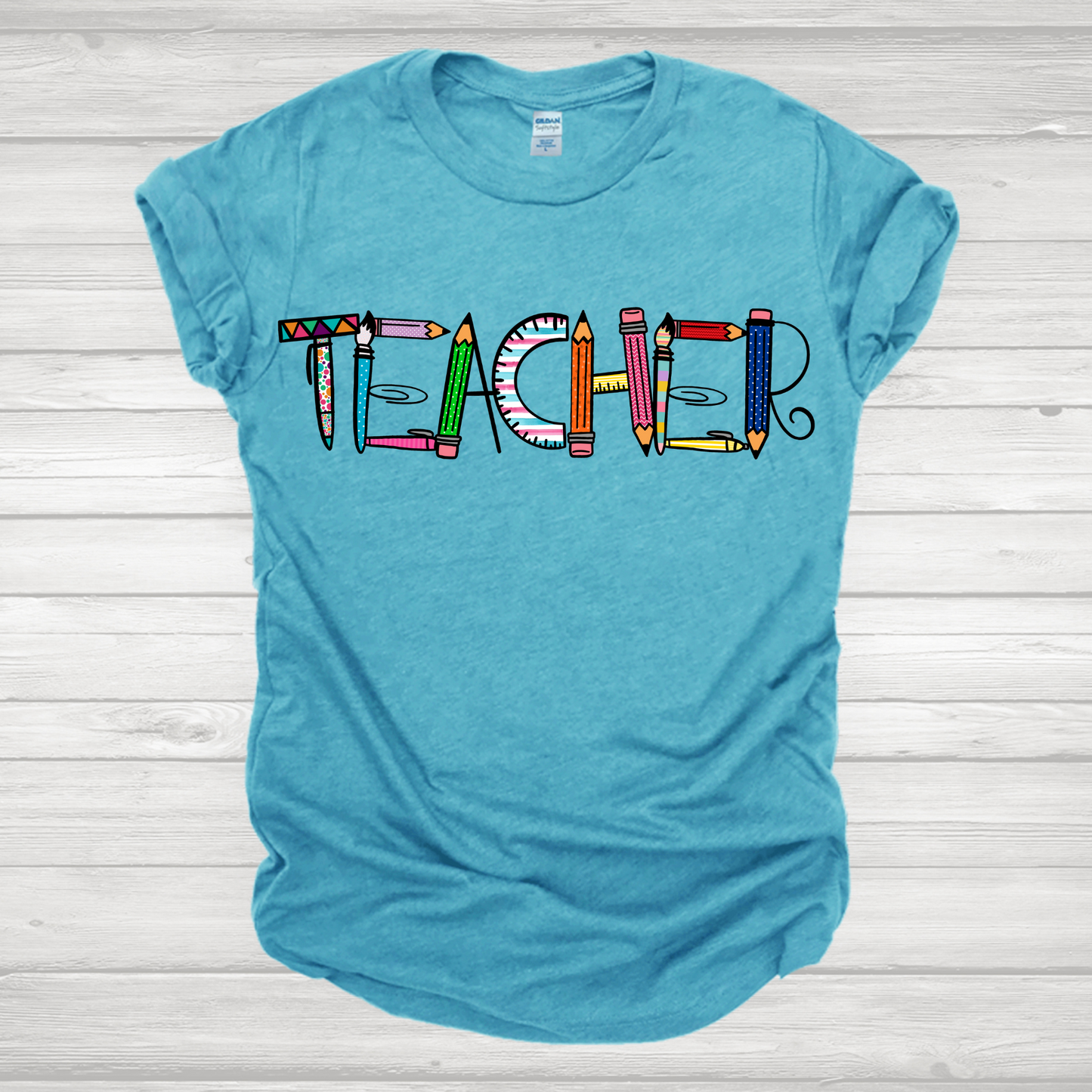 Teacher Pencils Transfer