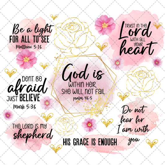 God Is Within Her Tumbler Wrap