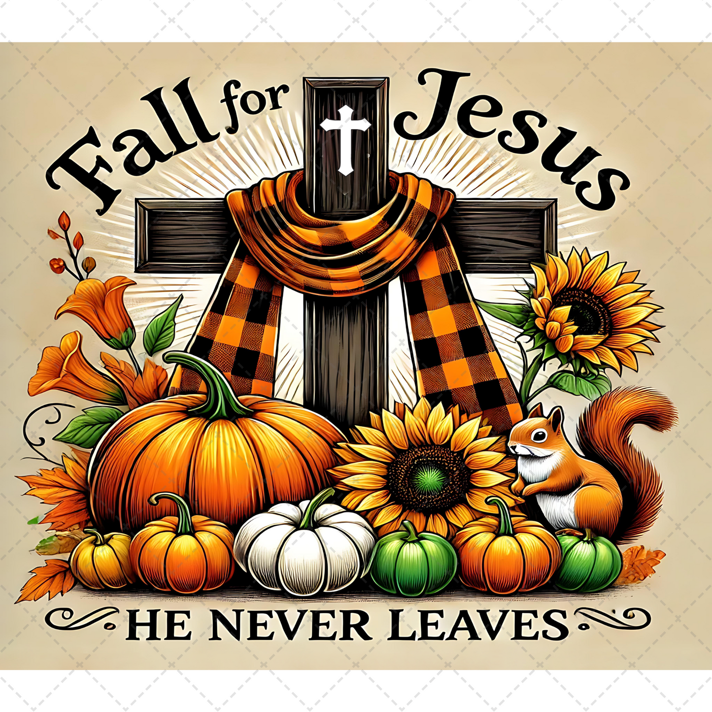 Fall For Jesus Tumbler