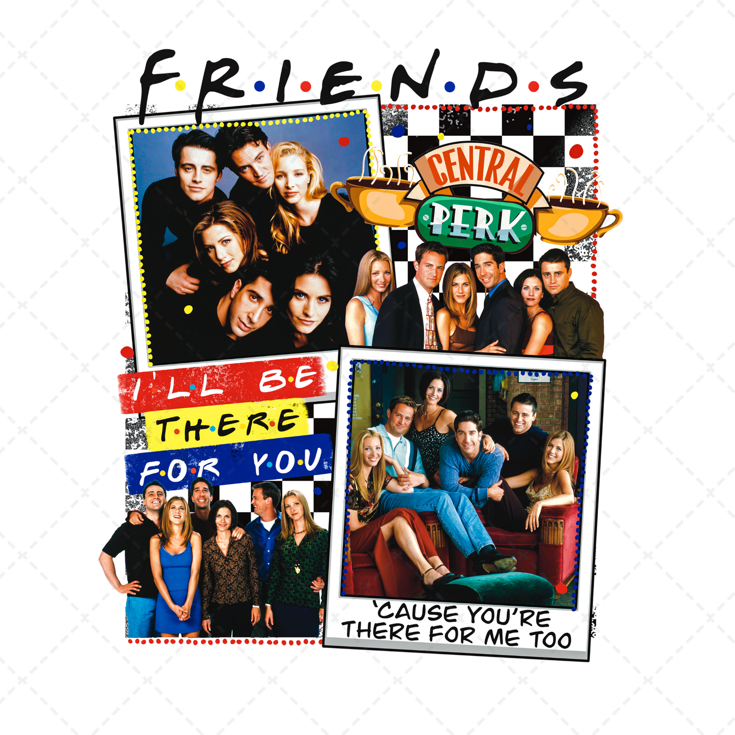 Friends Transfer ** TWO PART* SOLD SEPARATELY**