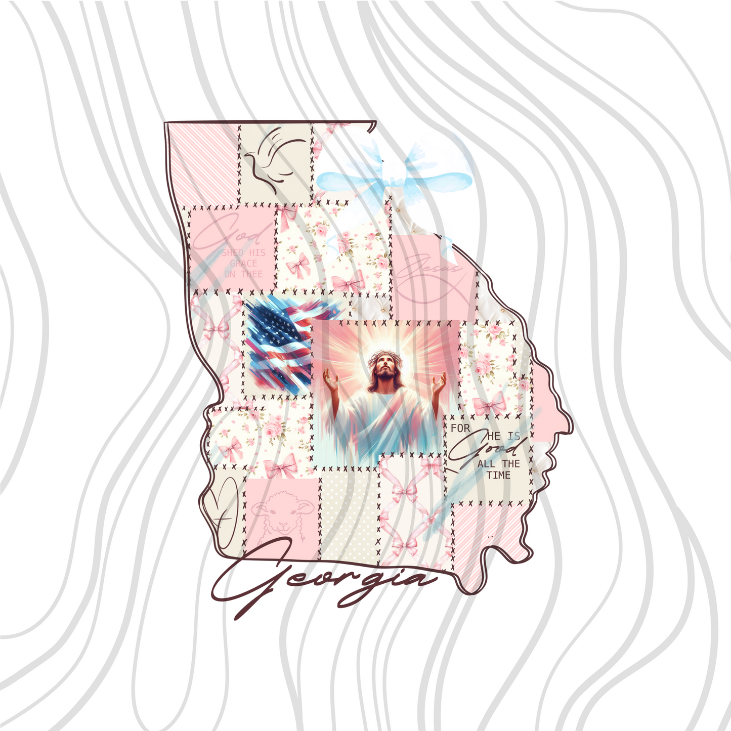 God Shed His Grace On Thee Georgia Transfer