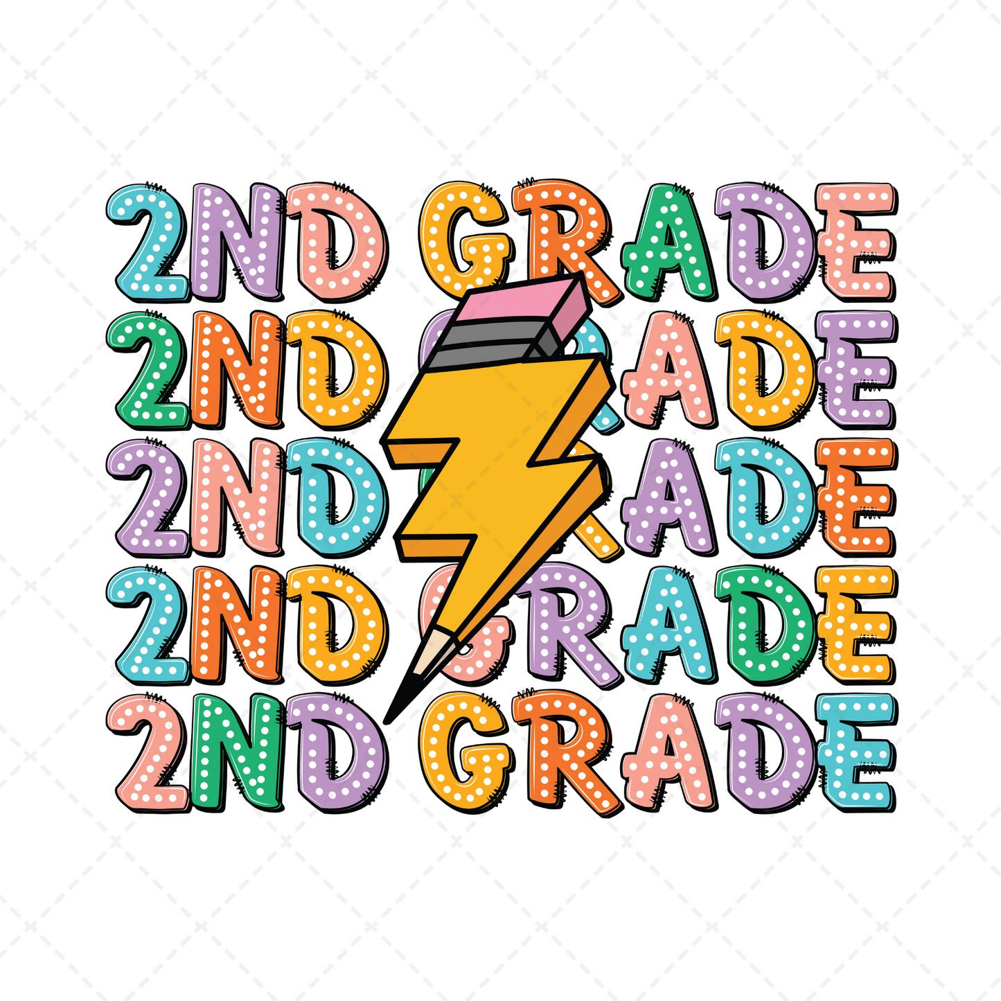 2nd Grade Pencil Bolt Transfer