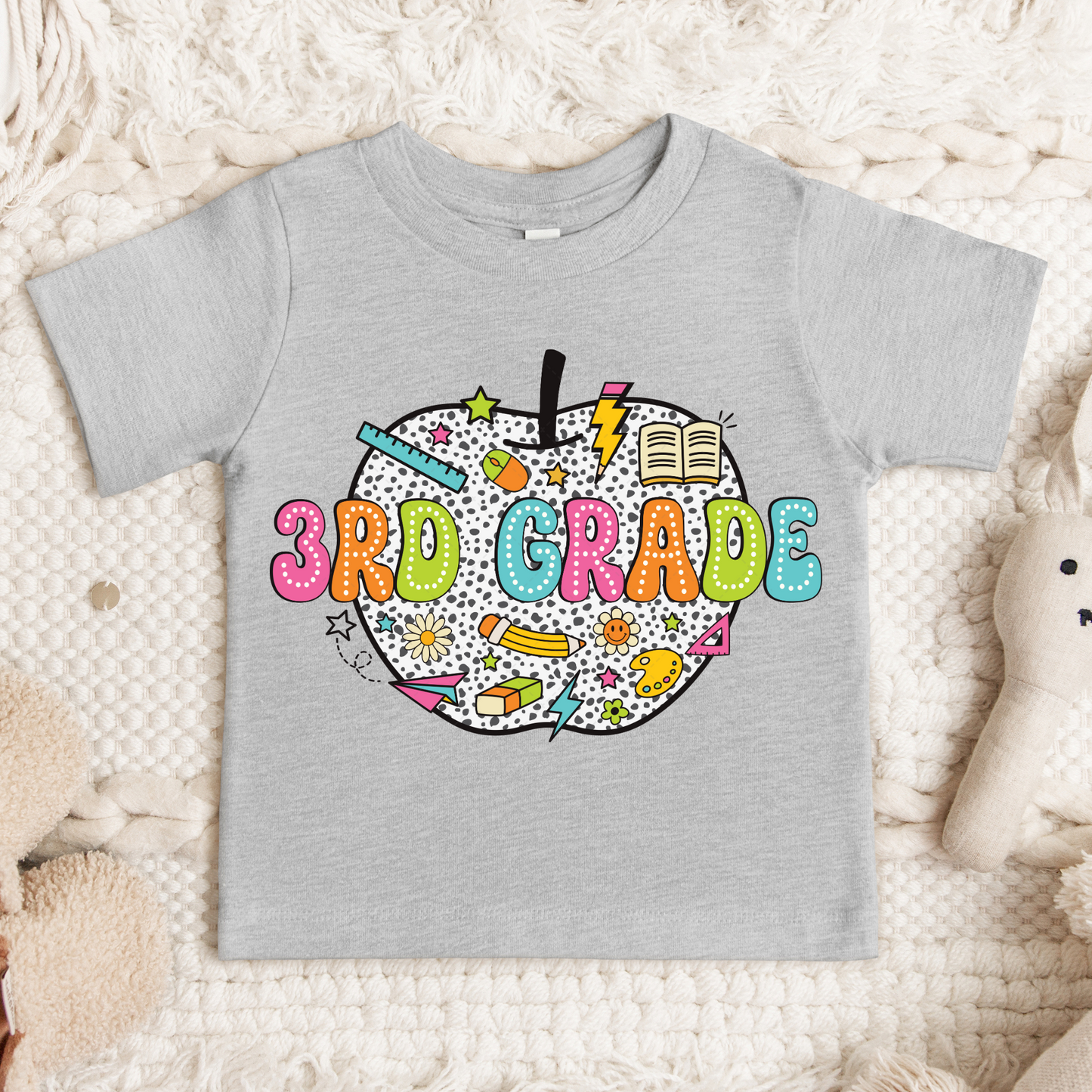 3rd Grade Dalmatian Dots Transfer