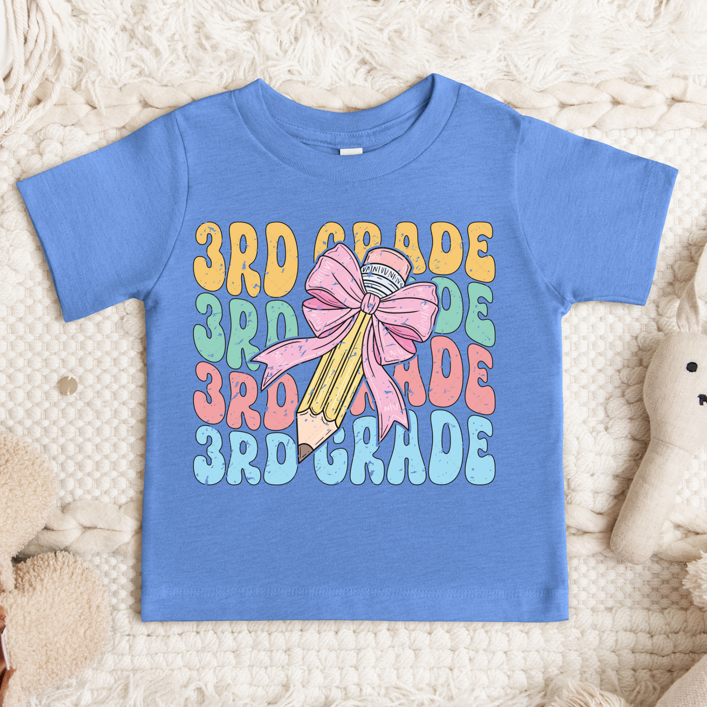 3rd Grade Groovy Pencil Transfer